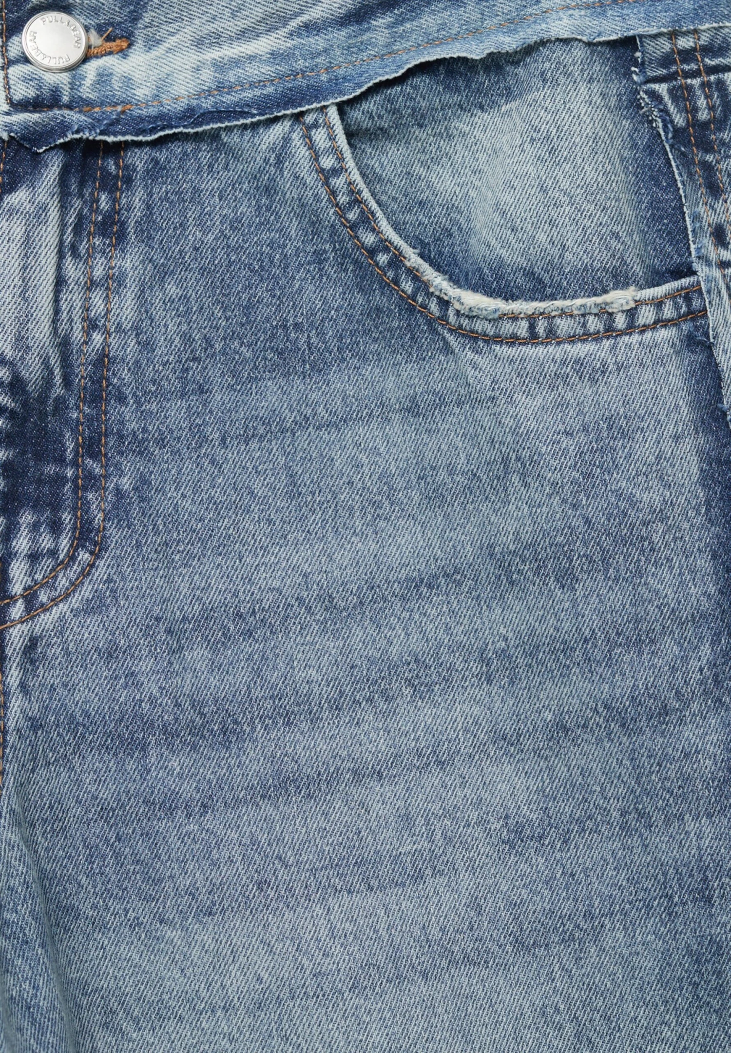 PULL & BEAR Faded Baggy Fit - Jeans A Sigaretta - Light Blue 10 PULL & BEAR Faded Baggy Fit - Jeans A Sigaretta - Light Blue - immagine 8