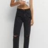PULL & BEAR Ripped Jeans A SigarettaBlack Donna Jeans PUC21N0LL-Q11 -PULL - BEAR Negozio ab89181636c5454aa40d781320a96ca8