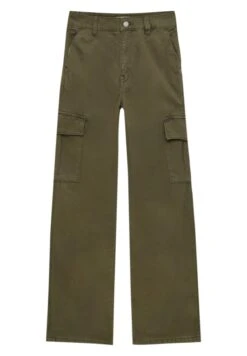 PULL & BEAR Pantaloni CargoKhaki Donna Pantaloni PUC21A0PE-N11 -PULL - BEAR Negozio ab96c4dea2d443628050d1d5fccd330f