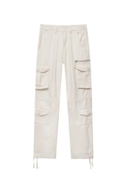 PULL & BEAR Straight FitPantaloni CargoBeige Donna Pantaloni PUC21A0UI-B11 -PULL - BEAR Negozio acba4b896d434eb7912061283a437528