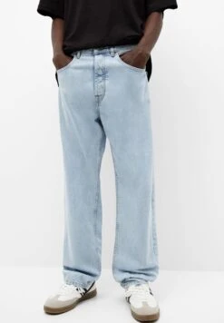 PULL & BEAR Jeans A SigarettaStone Blue Denim Uomo Jeans PUC22G0P9-K12