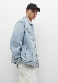 PULL & BEAR With PocketsGiacca Di JeansBlue Denim Uomo Giacche PUC22T0RN-K12 -PULL - BEAR Negozio acf5b84d69864145a13d28325dcd95f9