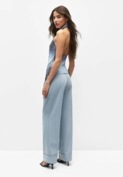 PULL & BEAR Tie-Dye HalterTopLight Blue Donna T-shirt E Top PUC21D2BU-K11 -PULL - BEAR Negozio ad26b23d18ea4dd5ae9e9d3b4012dde2