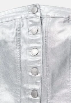 PULL & BEAR CorsetTopSilver Coloured Donna T-shirt E Top PUC21D2IQ-D11 -PULL - BEAR Negozio adc218b2bd9b4229805d2b1206952484