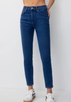 PULL & BEAR Mid-WaistJeans Skinny FitBlue Denim Donna Jeans PUC21N0M5-K11