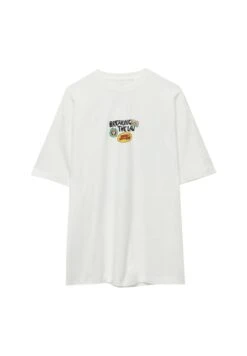 PULL & BEAR Beavis And Butt-HeadT-Shirt Con StampaWhite Uomo T-shirt E Polo PUC22O1OT-A11 -PULL - BEAR Negozio aea200139b5c4d75b1203183e63212ef