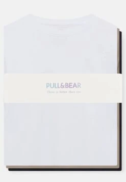 PULL & BEAR Pack Of 3 - T-Shirt Basic - Beige -PULL - BEAR Negozio b0aa41cf455e496cb088a8ba9532d60f