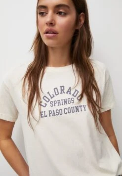 PULL & BEAR Varsity GraphicT-Shirt Con StampaWhite Donna T-shirt E Top PUC21D2IY-A11 -PULL - BEAR Negozio b0ee82363ac14fe997706bc3c081b9f9