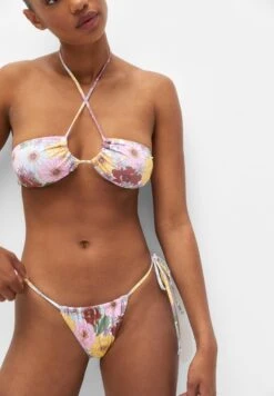PULL & BEAR FloralBikini Pezzo SottoMulti Coloured Donna Moda Mare PUC81I02O-T11