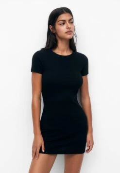 PULL & BEAR Basic ShortVestito EstivoBlack Donna Vestiti PUC21C12I-Q11