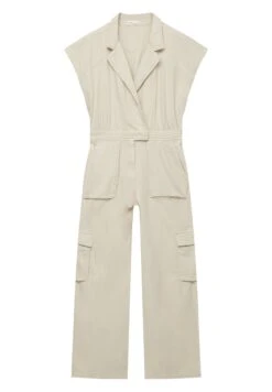 PULL & BEAR LongTuta JumpsuitBeige Donna Tute Jumpsuit PUC21T0AI-B11 -PULL - BEAR Negozio b2672ee6d319407192ff3effa2eb50d9
