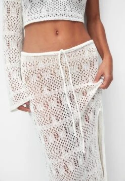 PULL & BEAR Crochet MidiGonna A TubinoBeige Donna Gonne PUC21B0J9-B11 -PULL - BEAR Negozio b270e83643434611a8b6bed7b67002e6