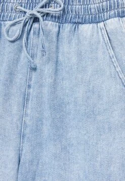 PULL & BEAR Wide Leg Jeans A ZampaMottled Dark Blue Donna Jeans PUC21N0M7-K11 -PULL - BEAR Negozio b2bb6db8e5fa4f1faea2e4441f30755c