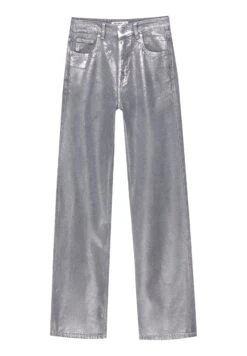 PULL & BEAR Ripped High WaistJeans A SigarettaSilver Coloured Donna Jeans PUC21N0MP-D11 -PULL - BEAR Negozio b4c29be318c8454592d7fdd810f7c054