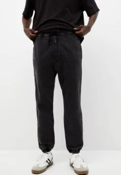 PULL & BEAR Basic Pantaloni SportiviBlack Uomo Pantaloni Sportivi E Joggers PUC22E0EQ-Q11