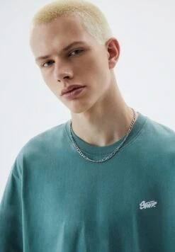 PULL & BEAR With Stwd LogoT-Shirt BasicGreen Uomo T-shirt E Polo PUC22O1NS-M13 -PULL - BEAR Negozio b76581f33df74a90abc7d4d8e12c40ea