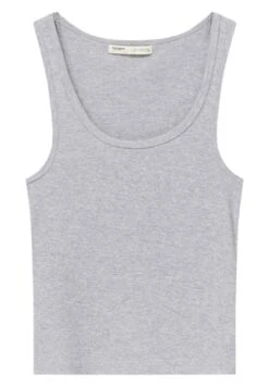 PULL & BEAR Basic TankTopGrey Donna T-shirt E Top PUC21D28H-C11 -PULL - BEAR Negozio b89e3356fd054252a24c8bb3522f2a3d