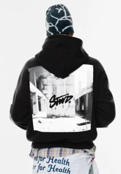 PULL & BEAR STWD - Felpa - Black -PULL - BEAR Negozio b9d5e4307eed4f419ef6062bd5e81885