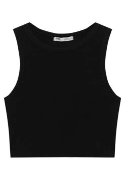 PULL & BEAR TankTopBlack Donna T-shirt E Top PUC21D29M-Q11 -PULL - BEAR Negozio bc0c775166634667a4f1a06388d6fe52