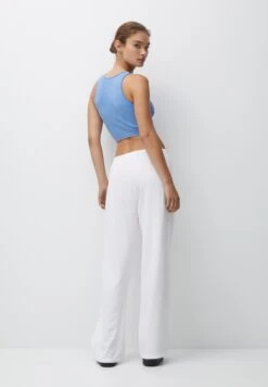 PULL & BEAR RusticPantaloni SportiviWhite Donna Pantaloni PUC21A0US-A11 -PULL - BEAR Negozio bc9a407d0e1e40c9b0a4d8220037d4d2