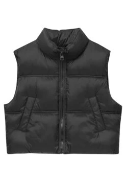 PULL & BEAR Short Puffer - Smanicato - Black -PULL - BEAR Negozio bdd7bcf0054c45f395ea63a43796de9f