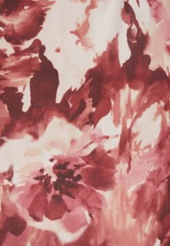 PULL & BEAR Long Floral - Vestito Lungo - Dark Red -PULL - BEAR Negozio be180203c7d54a8c824dfee685656d62