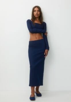 PULL & BEAR Seamless - Gonna Lunga - Dark Blue -PULL - BEAR Negozio c165edb73152441c841a4d453ecfcc96