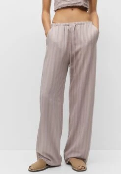 PULL & BEAR Jogger With TiePantaloniLight Brown Donna Pantaloni PUC21A0UL-O11