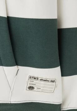 PULL & BEAR Striped - Felpa Con Cappuccio - Green -PULL - BEAR Negozio c5bc75b984b4403c8e1df51a2159635f