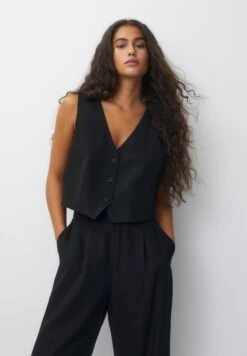 PULL & BEAR Smart Blend With A Crossover BackSmanicatoBlack Donna Giacche E Blazer PUC21U0GL-Q11