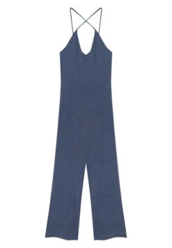 PULL & BEAR Long Fitting - Tuta Jumpsuit - Blue -PULL - BEAR Negozio c8b0dcbecb88466599e7ed9d045dc163