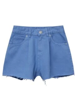 PULL & BEAR Darted- Shorts Di Jeans - Blue -PULL - BEAR Negozio c8e0b8dfc2a84366a2caf759ce83c00f