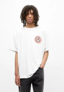 PULL & BEAR Red Hot Chili PeppersT-Shirt Con StampaWhite Uomo T-shirt E Polo PUC22O1NF-A11 -PULL - BEAR Negozio c95b005d7c2642748ae1614baeeffc14