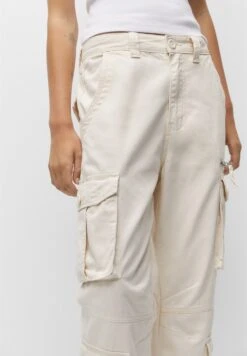 PULL & BEAR Straight FitPantaloni CargoBeige Donna Pantaloni PUC21A0UI-B11 -PULL - BEAR Negozio c99d59d536854e4095b89a0b3426f764