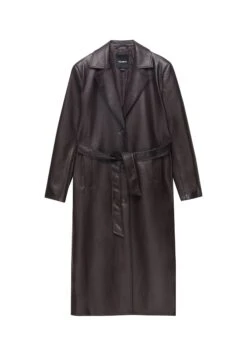 PULL & BEAR TrenchDark Brown Donna Cappotti PUC21U0GM-O11 -PULL - BEAR Negozio ca666158b48e4b72b8f22617a91ebcd2