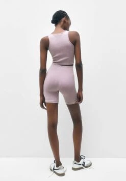 PULL & BEAR Faded Comfort Tank TopLilac Donna T-shirt E Top PUC21D2E8-I11 -PULL - BEAR Negozio cc4df4c2dc824424a39789f115e54531