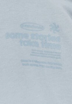 PULL & BEAR Slogan PrintFelpa Con CappuccioLight Blue Donna Felpe PUC21J10L-K11 -PULL - BEAR Negozio cc5c70affa6f4e7ab5b2573fd8326f7e