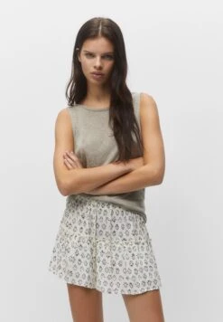 PULL & BEAR PrintedMinigonnaWhite Donna Gonne PUC21B0KB-A11