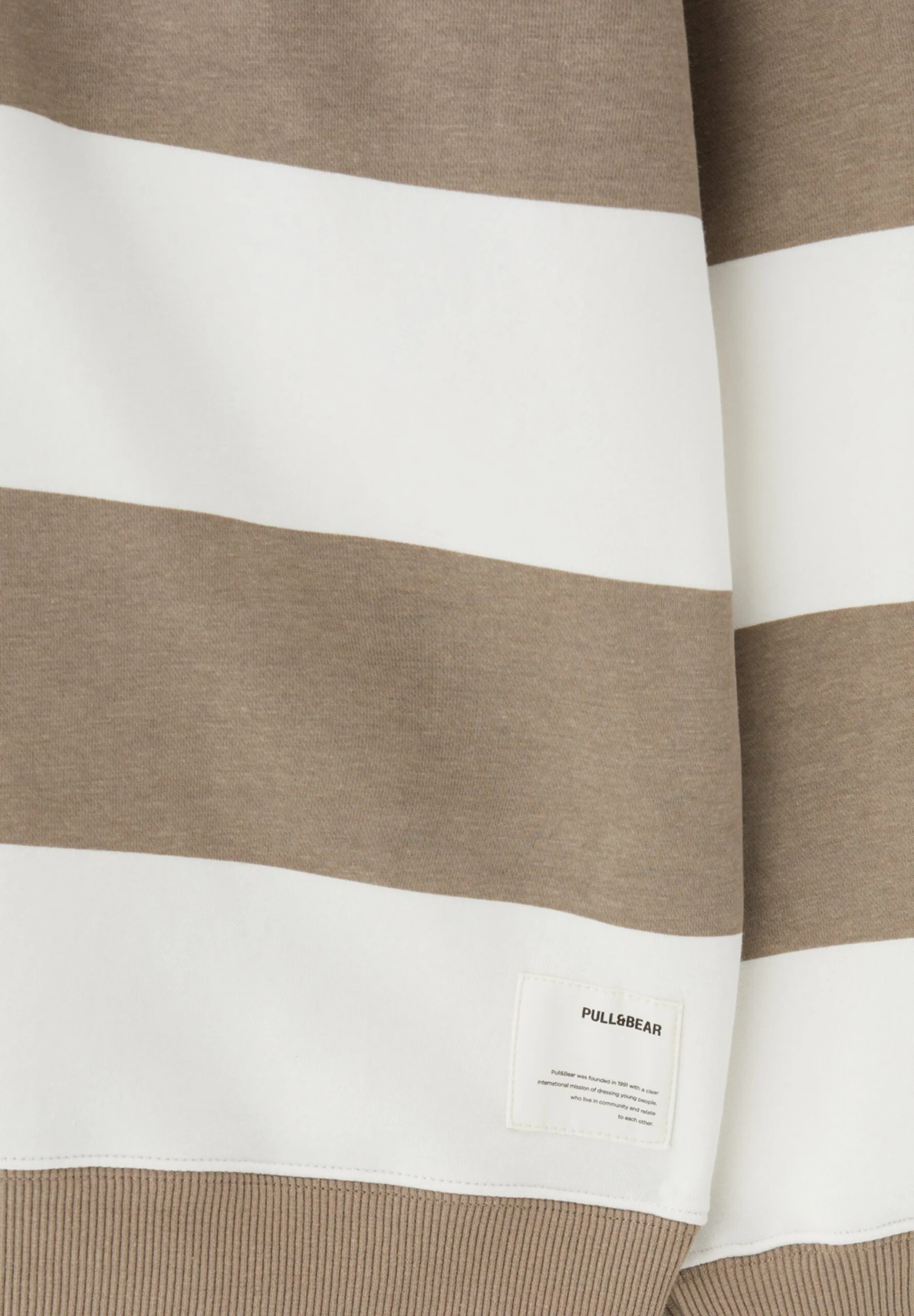 PULL & BEAR Basic Round Neck StripedFelpaLight Brown Uomo Maglieria E Felpe PUC22S0R7-O11 8 PULL & BEAR Basic Round Neck StripedFelpaLight Brown Uomo Maglieria E Felpe PUC22S0R7-O11 - immagine 6