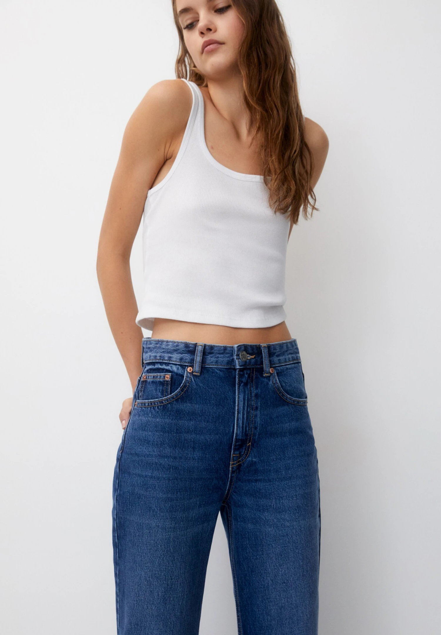 PULL & BEAR BasicJeans A SigarettaLight Blue Donna Jeans PUC21N0M2-K13 6 PULL & BEAR BasicJeans A SigarettaLight Blue Donna Jeans PUC21N0M2-K13 - immagine 4
