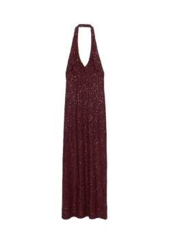 PULL & BEAR SEQUINNED HALTER - Abiti Per Occasioni Speciali - Dark Red -PULL - BEAR Negozio ceece218e4c74a45be7f49779c34ef5f