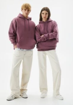 PULL & BEAR Basic ColouredFelpa Con CappuccioPink Uomo Maglieria E Felpe PUC21009J-J11