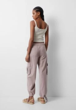 PULL & BEAR RusticPantaloni CargoGrey Donna Pantaloni PUC21A0TH-C11 -PULL - BEAR Negozio d23ffa09a2334759b9ccefa831810ad9