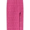 PULL & BEAR Crochet MidiGonna A TubinoPink Donna Gonne PUC21B0J9-J11