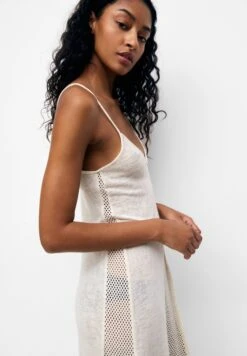 PULL & BEAR Abito In MagliaBeige Donna Vestiti PUC21C12B-B11 -PULL - BEAR Negozio d323a8c3d9494c22a416f986756339ab