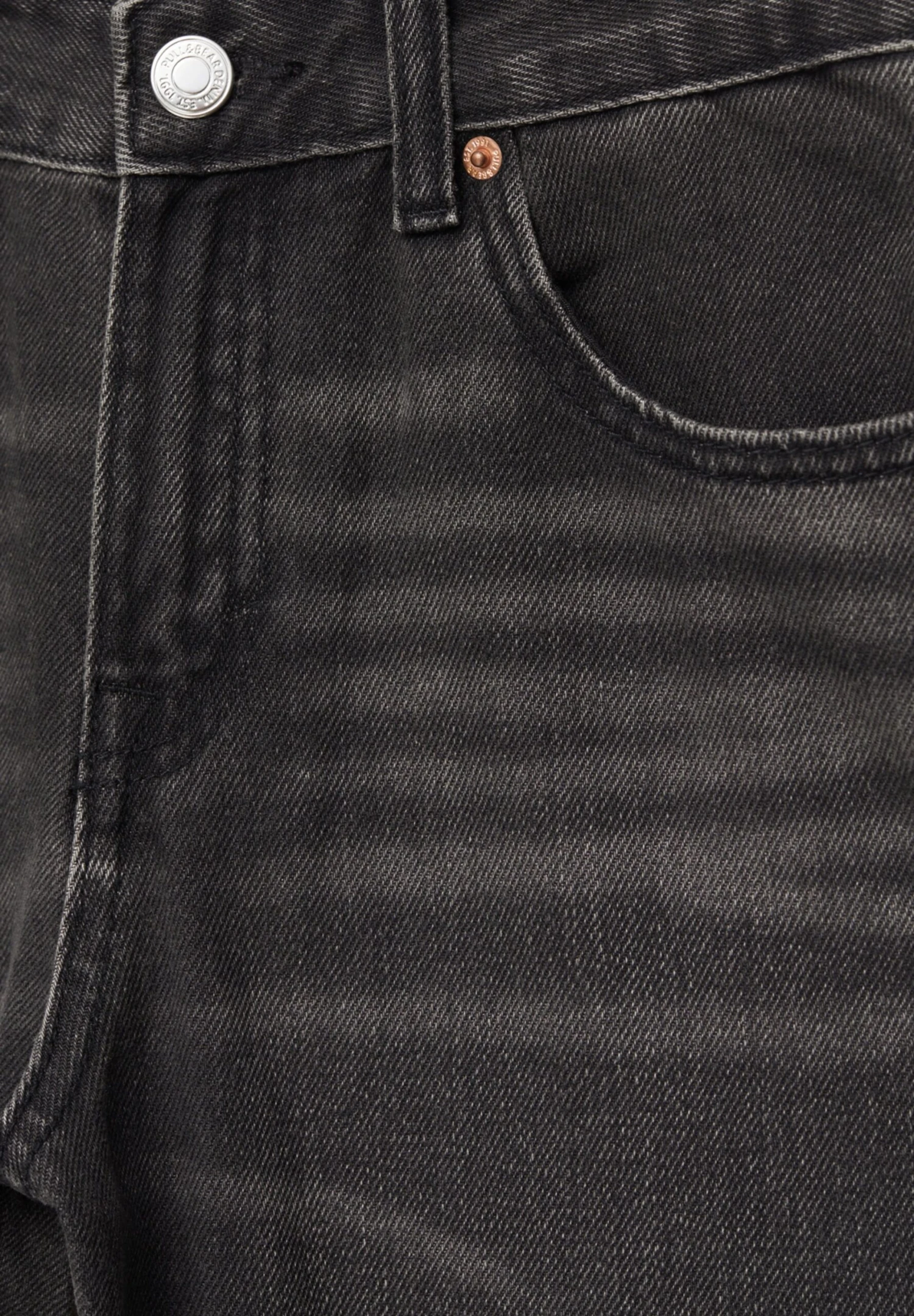 PULL & BEAR Mid Waist- Jeans A Sigaretta - Black 9 PULL & BEAR Mid Waist- Jeans A Sigaretta - Black - immagine 7