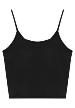PULL & BEAR Basic StrappyTopBlack Donna T-shirt E Top PUC21D2EJ-Q11 -PULL - BEAR Negozio d41e92589a93472599053bc524feacf3