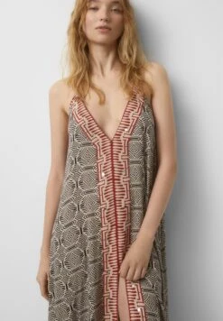 PULL & BEAR Printed With MirrorsLongVestito LungoBlack Donna Vestiti PUC21C15B-Q11 -PULL - BEAR Negozio d64845adfa564efeb1832c426c475065