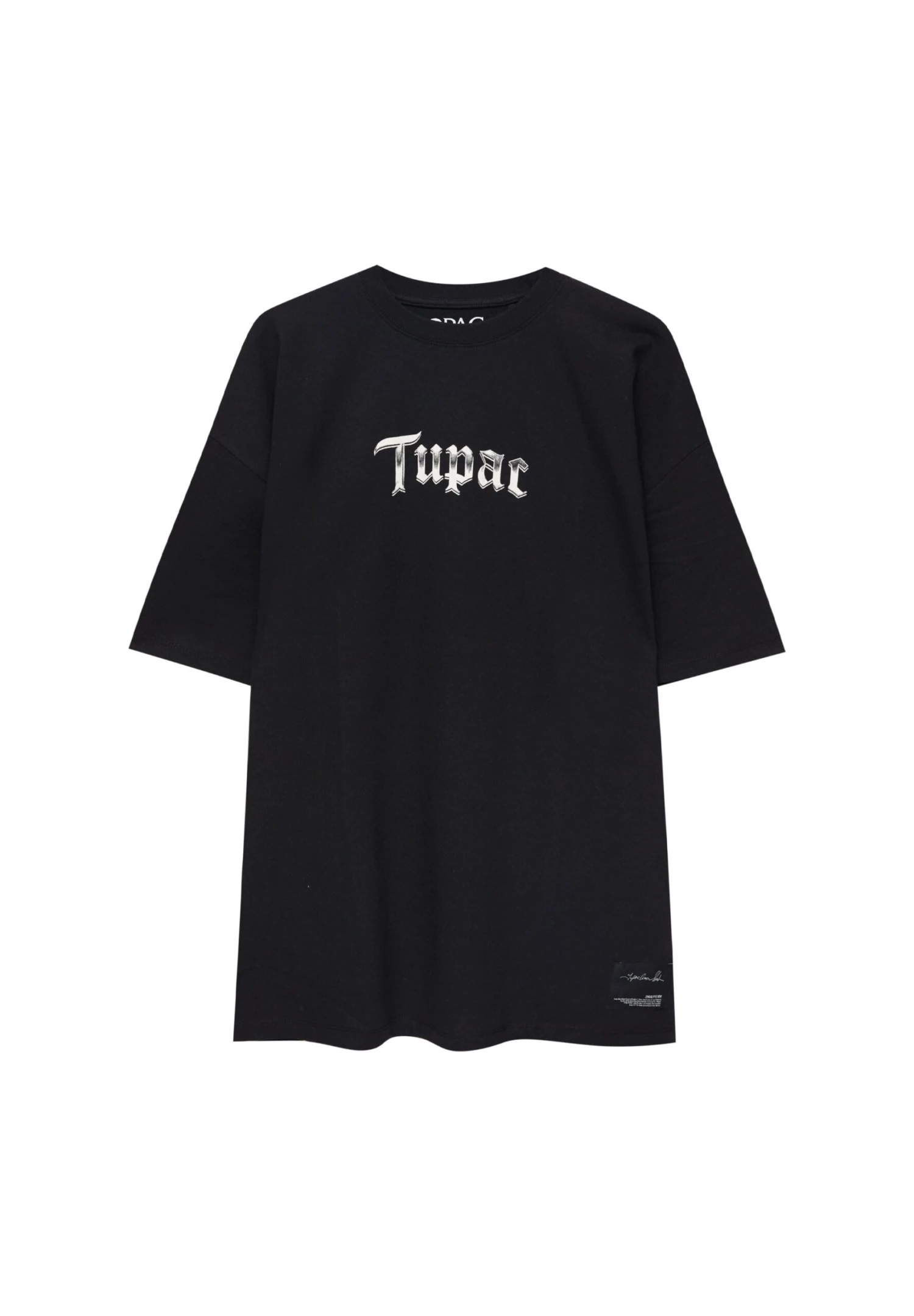 PULL & BEAR Tupac - T-Shirt Con Stampa - Black 8 PULL & BEAR Tupac - T-Shirt Con Stampa - Black - immagine 6