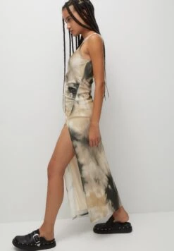 PULL & BEAR Long Tie Dye KnotVestito LungoBeige Donna Vestiti PUC21C16J-B11 -PULL - BEAR Negozio d9e4bc13d30e4bc1afb4da4e161f47c5
